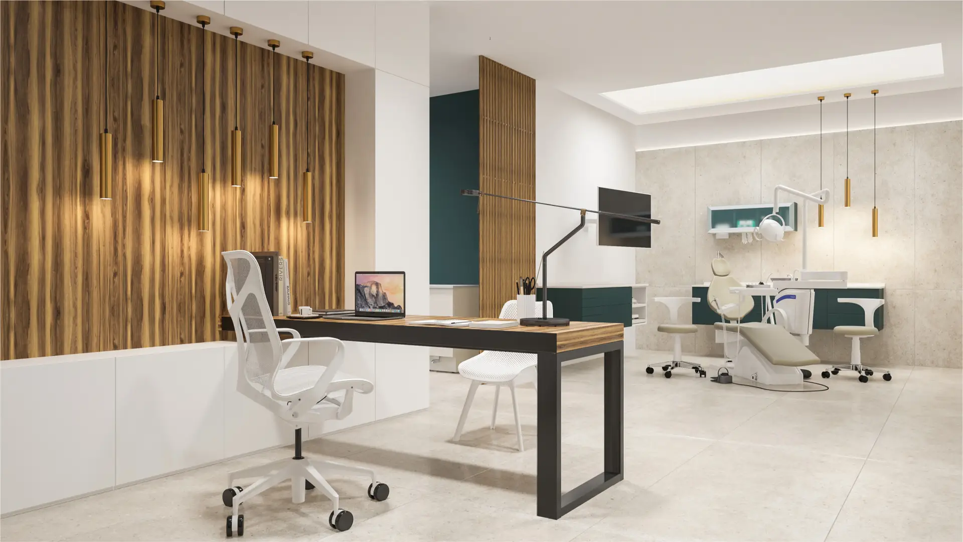 Mobilier d’agencement dentaire