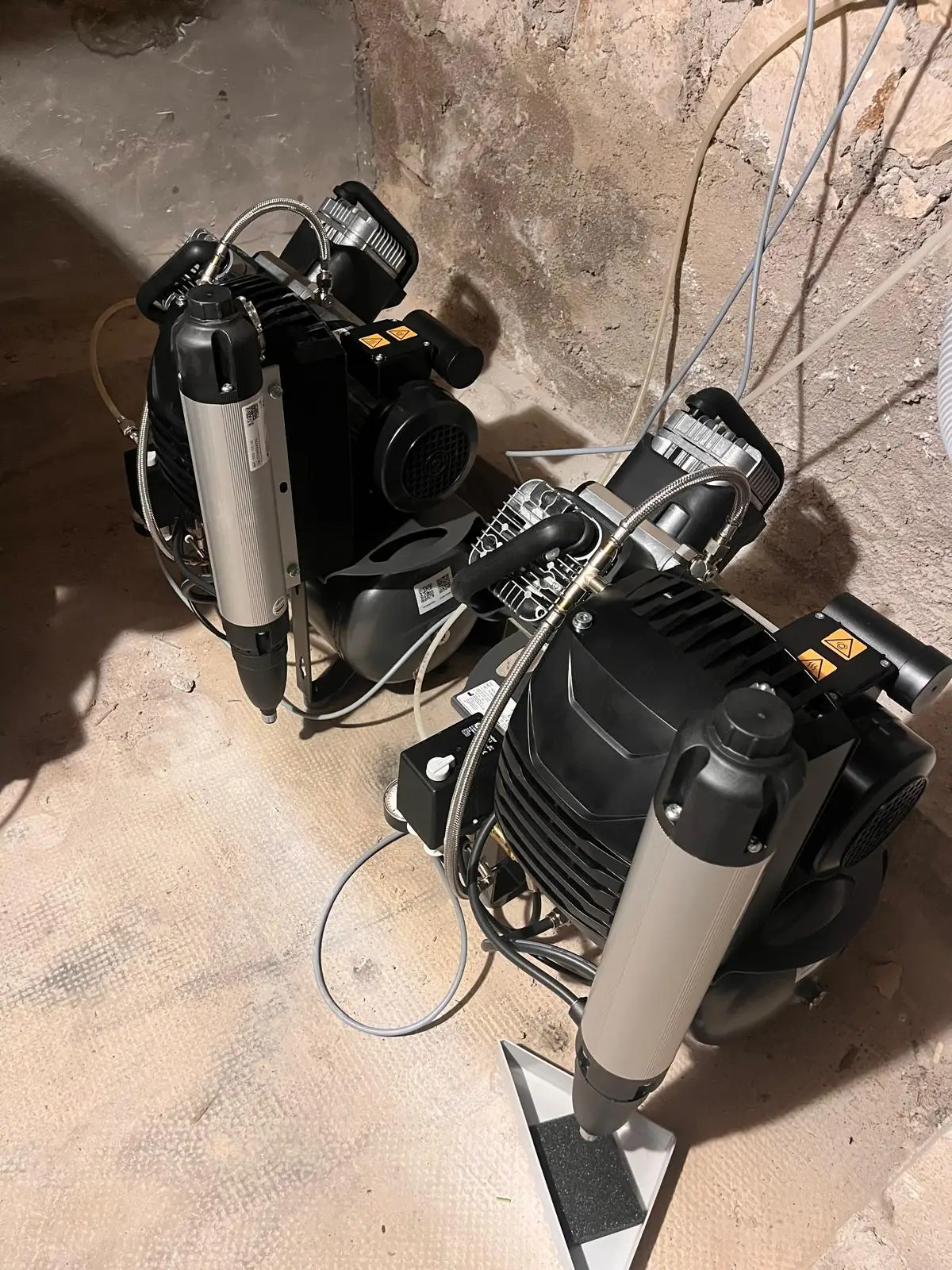 Remplacement d'un compresseur DURR DENTAL