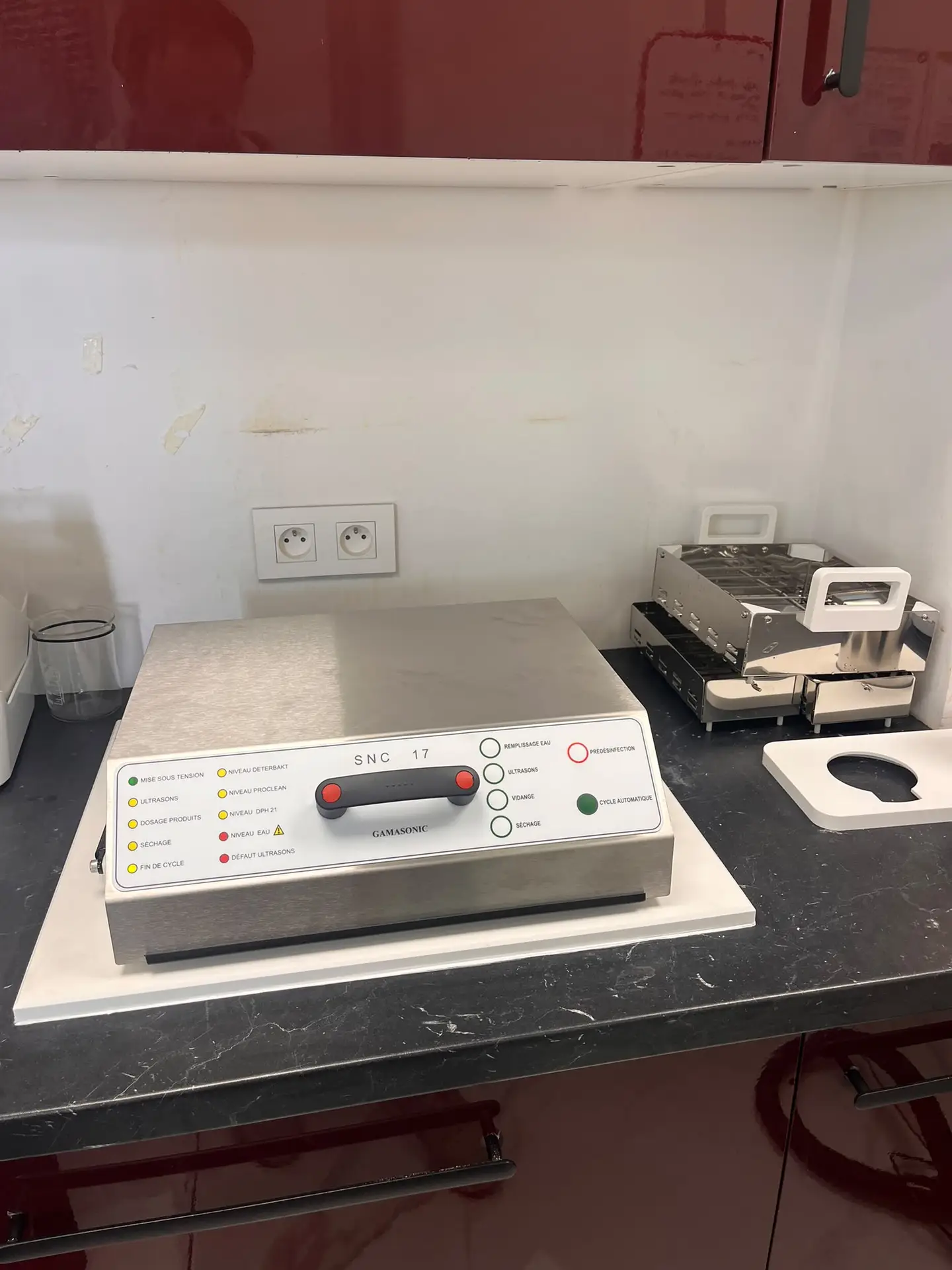 installation d'un SNC 17 encastré - Gamasonic